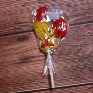 animal shape chicken cock lollipop