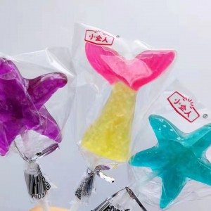 16g Ocean style Ocean sea world hard lollipop Candy manufacturer supplier