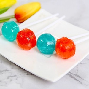 17g Ball Custom Candy Sweet Lollipop And Candies Bonbon Lollypop Round Lollipops Shaped Hard Fruit Pop Lollipop