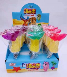 16g Ocean style Ocean sea world hard lollipop Candy manufacturer supplier