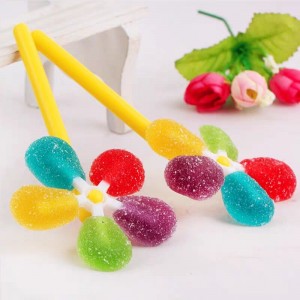 25g Windmill Shape Gummy Soft Candy Fruity toy candy Windmill shape mixed flavors colorful sweet gummy candy manufacturer