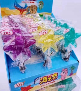 16g Ocean style Ocean sea world hard lollipop Candy manufacturer supplier