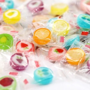 2g Small Fruit Slice Candy Cute and Creative Fruit Sliced Lollipop Hard Candies For Wholesale