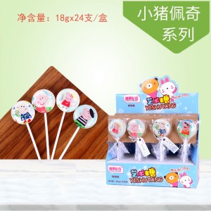 pattern decoration and hard texture picture photos lollipop wholesale halal long stick fruit flavor picture decoration lollipop sweets hard candy factory