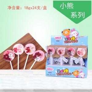 pattern decoration and hard texture picture photos lollipop wholesale halal long stick fruit flavor picture decoration lollipop sweets hard candy factory